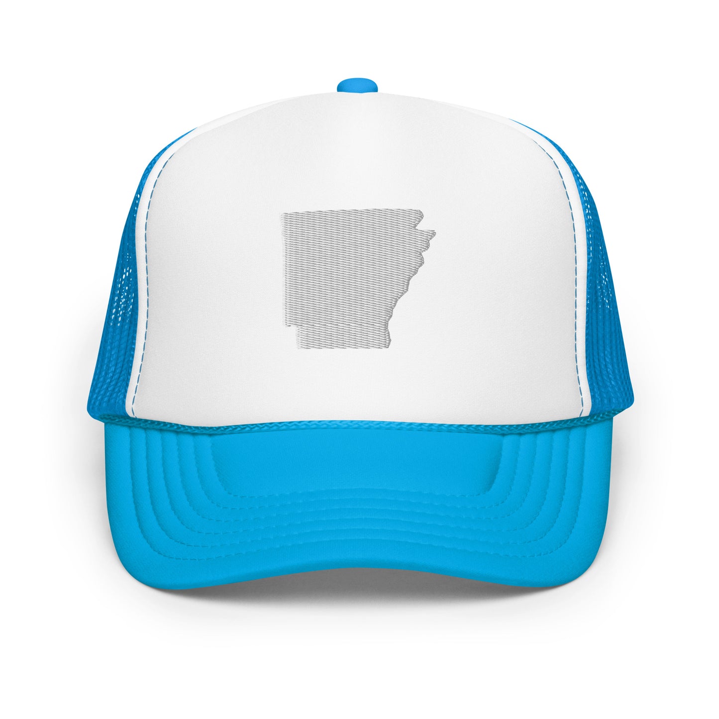 Arkansas State Silhouette Foam 5 Panel A-Frame Snapback Trucker Hat