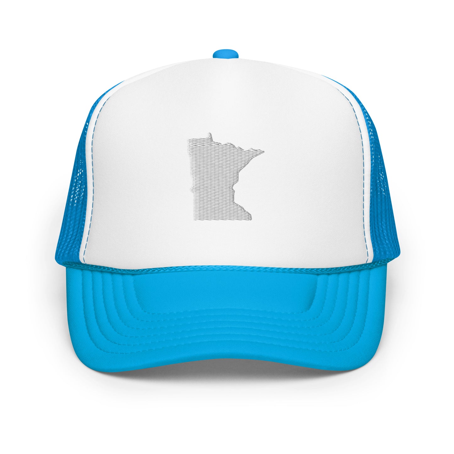 Minnesota State Silhouette Foam 5 Panel A-Frame Snapback Trucker Hat