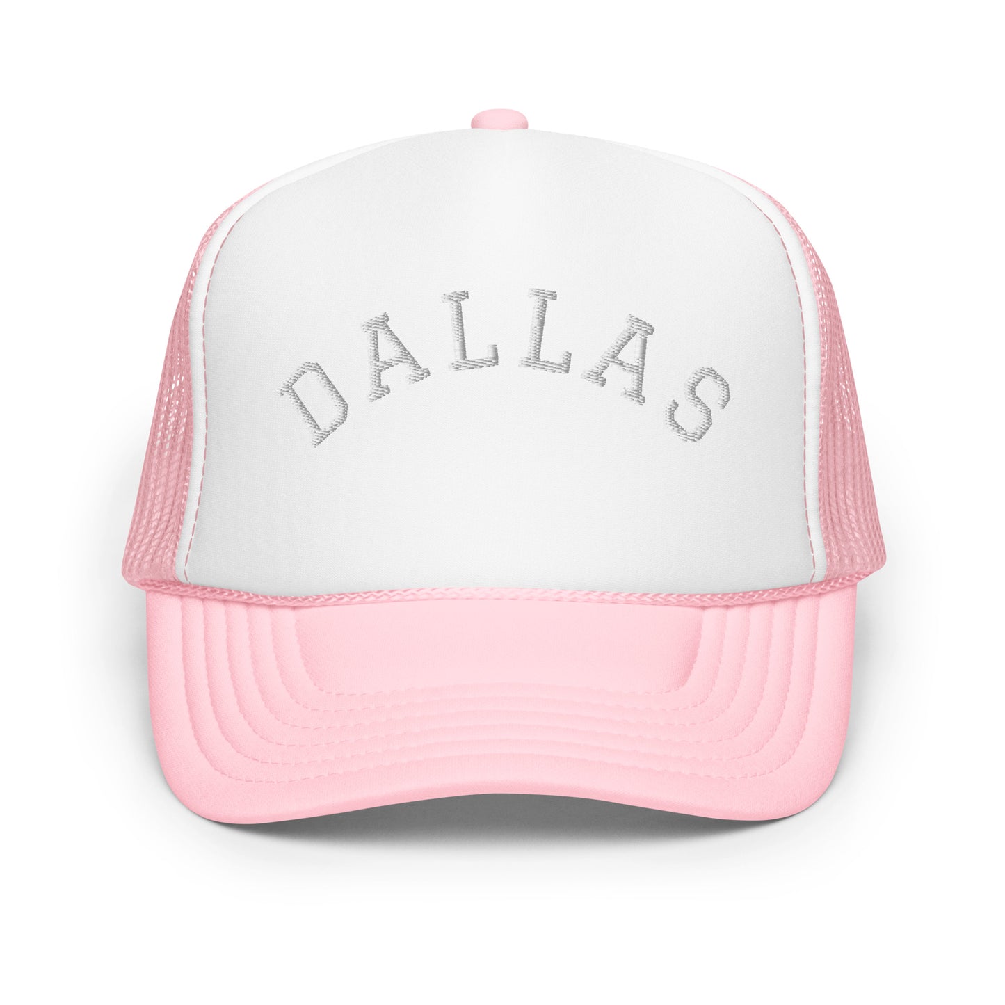 Dallas Arch Foam 5 Panel A-Frame Snapback Trucker Hat