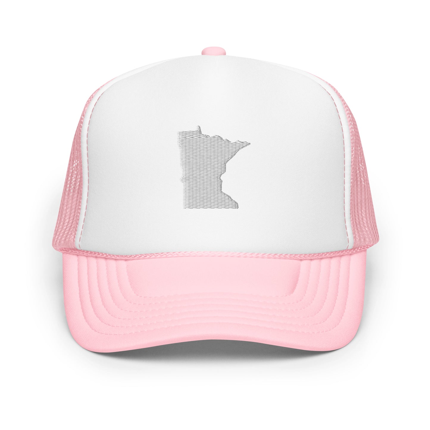 Minnesota State Silhouette Foam 5 Panel A-Frame Snapback Trucker Hat