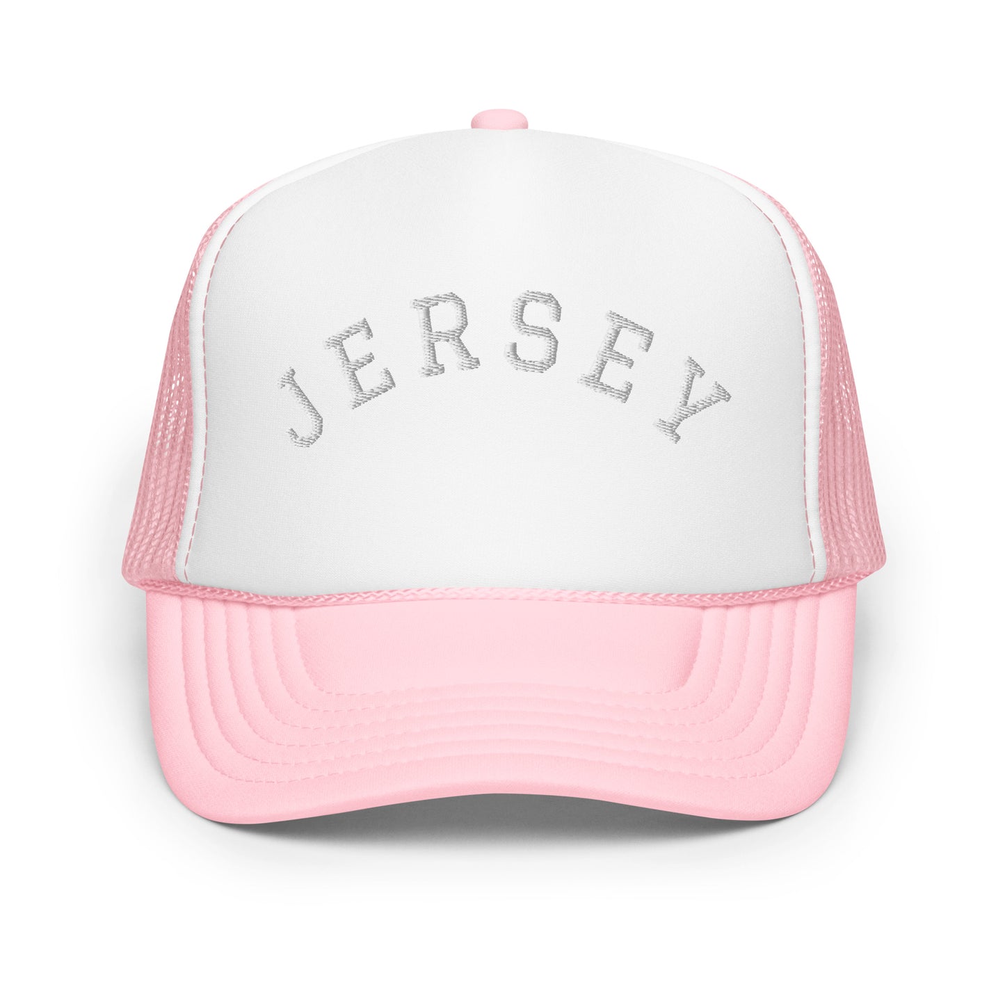 New Jersey "Jersey" Arch Foam 5 Panel A-Frame Snapback Trucker Hat