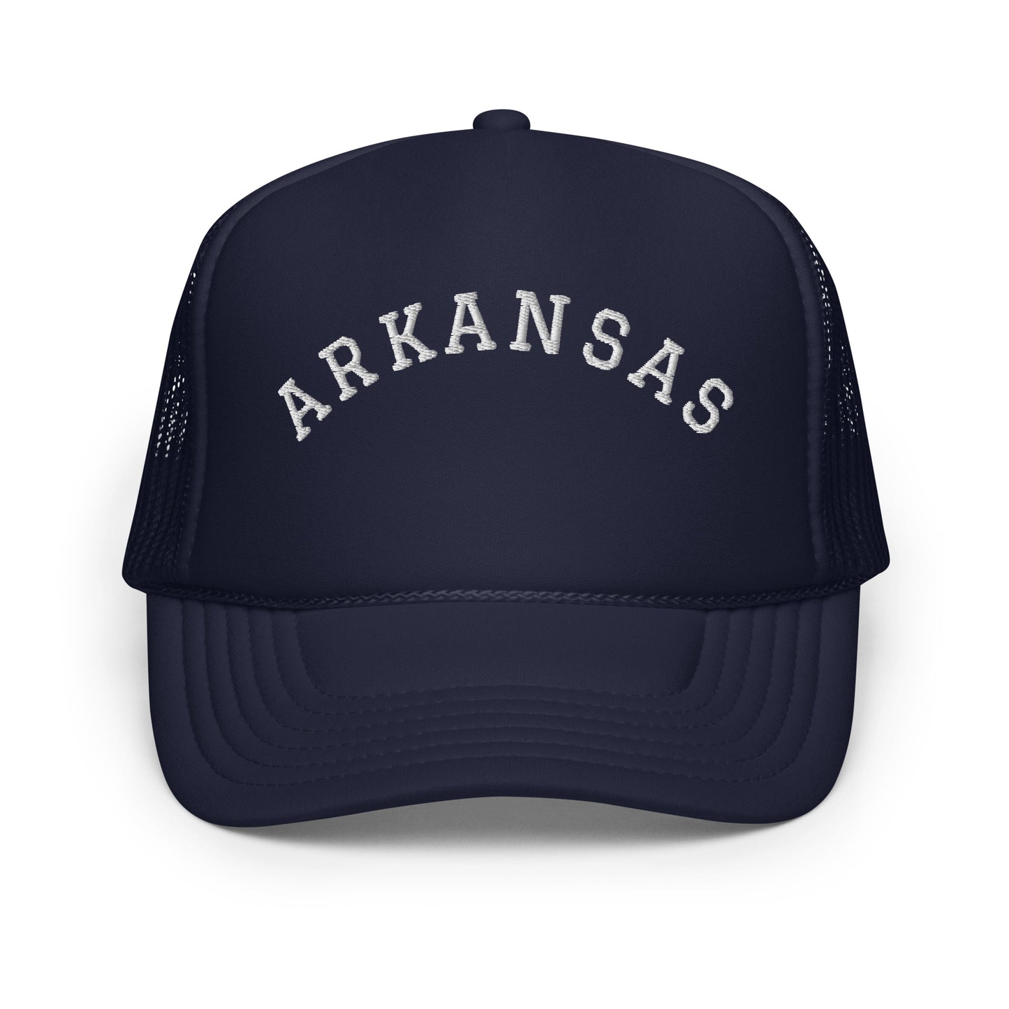 Arkansas Arch Foam 5 Panel A-Frame Snapback Trucker Hat
