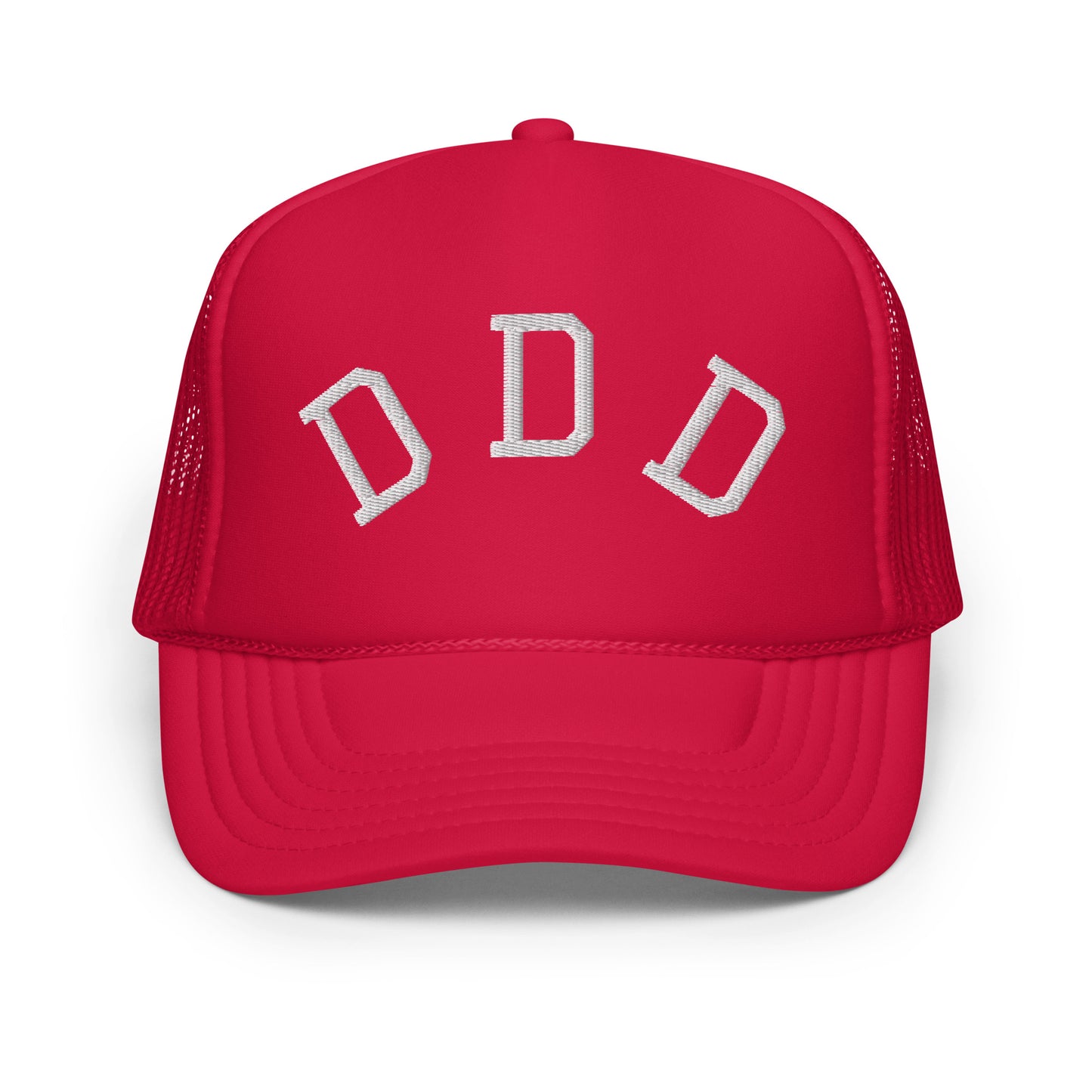 Dallas Triple D Arch Foam 5 Panel A-Frame Snapback Trucker Hat