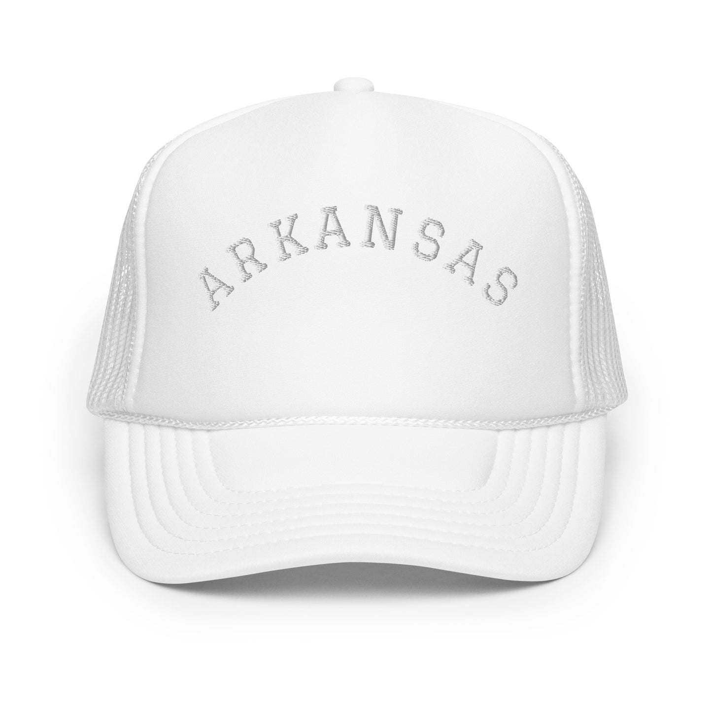 Arkansas Arch Foam 5 Panel A-Frame Snapback Trucker Hat