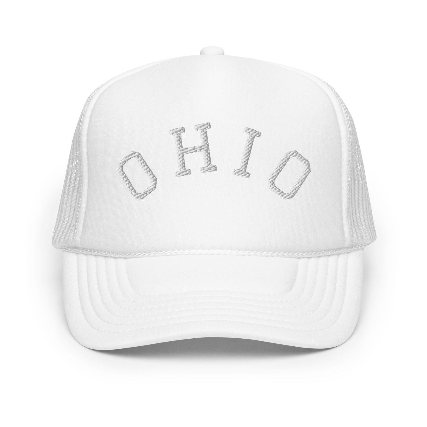 Ohio Arch Foam 5 Panel A-Frame Snapback Trucker Hat