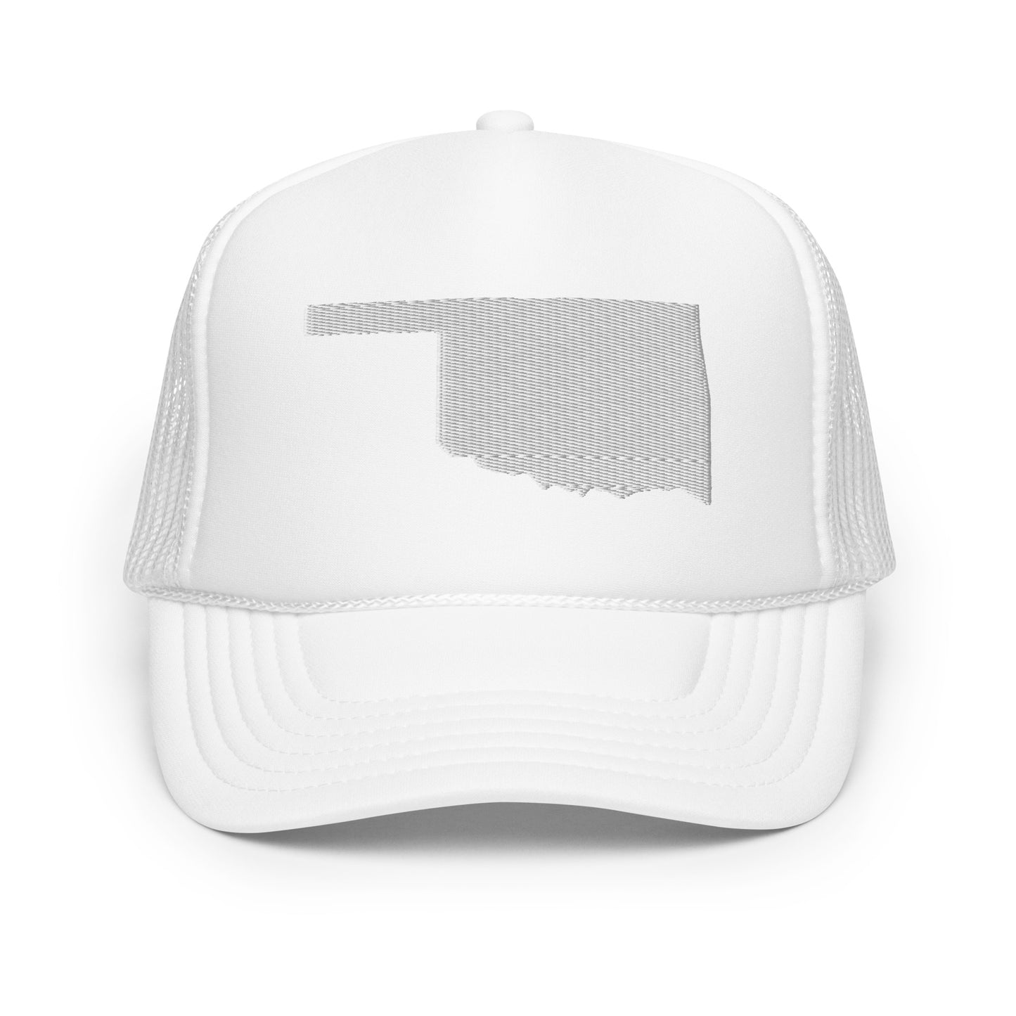 Oklahoma State Silhouette Foam 5 Panel A-Frame Snapback Trucker Hat