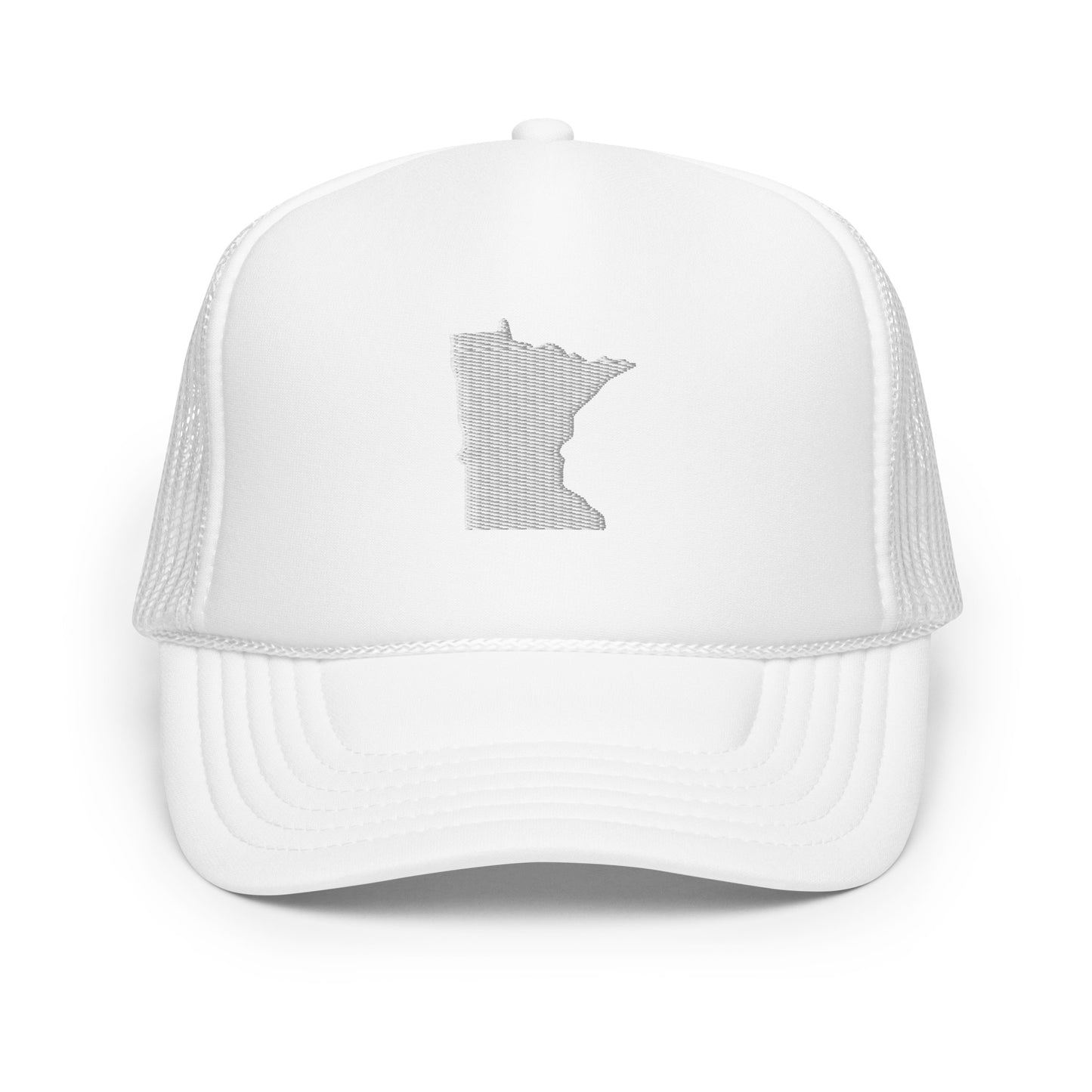 Minnesota State Silhouette Foam 5 Panel A-Frame Snapback Trucker Hat