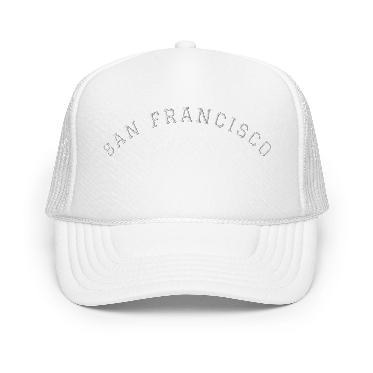 San Francisco Arch Foam 5 Panel A-Frame Snapback Trucker Hat