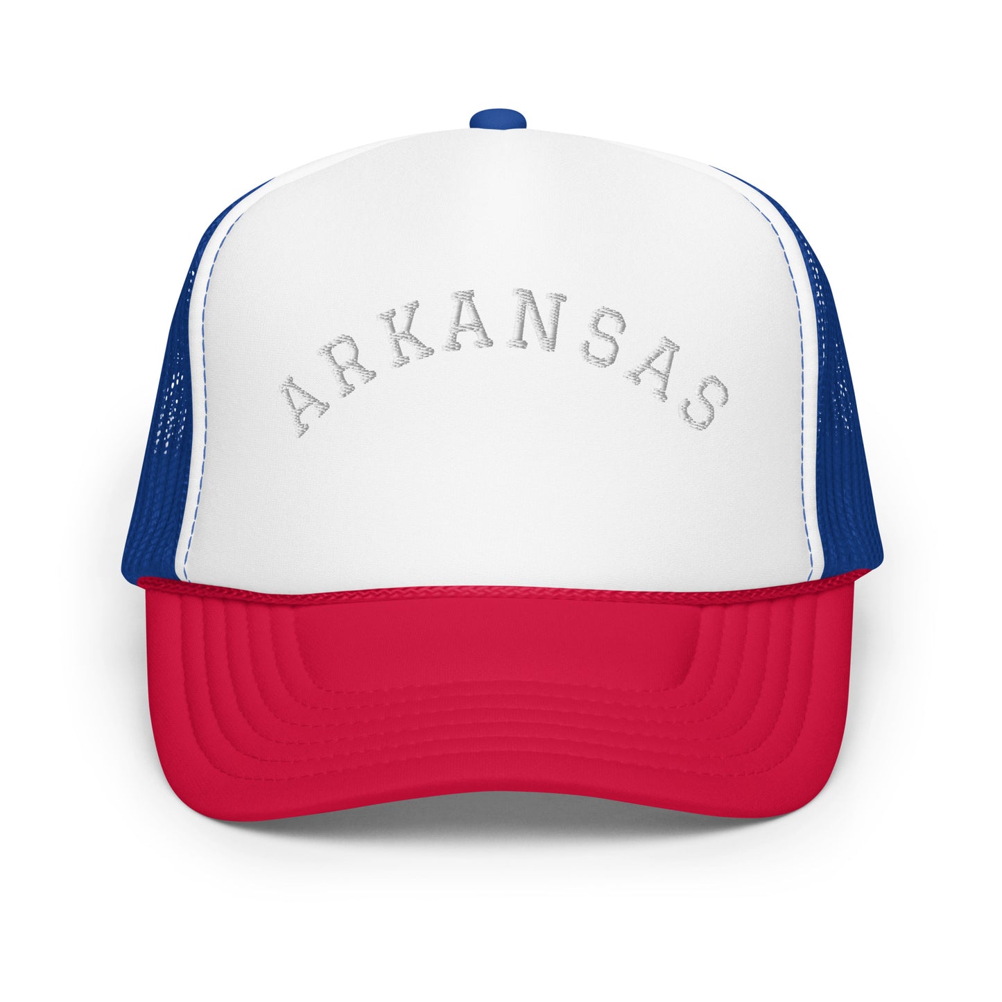 Arkansas Arch Foam 5 Panel A-Frame Snapback Trucker Hat