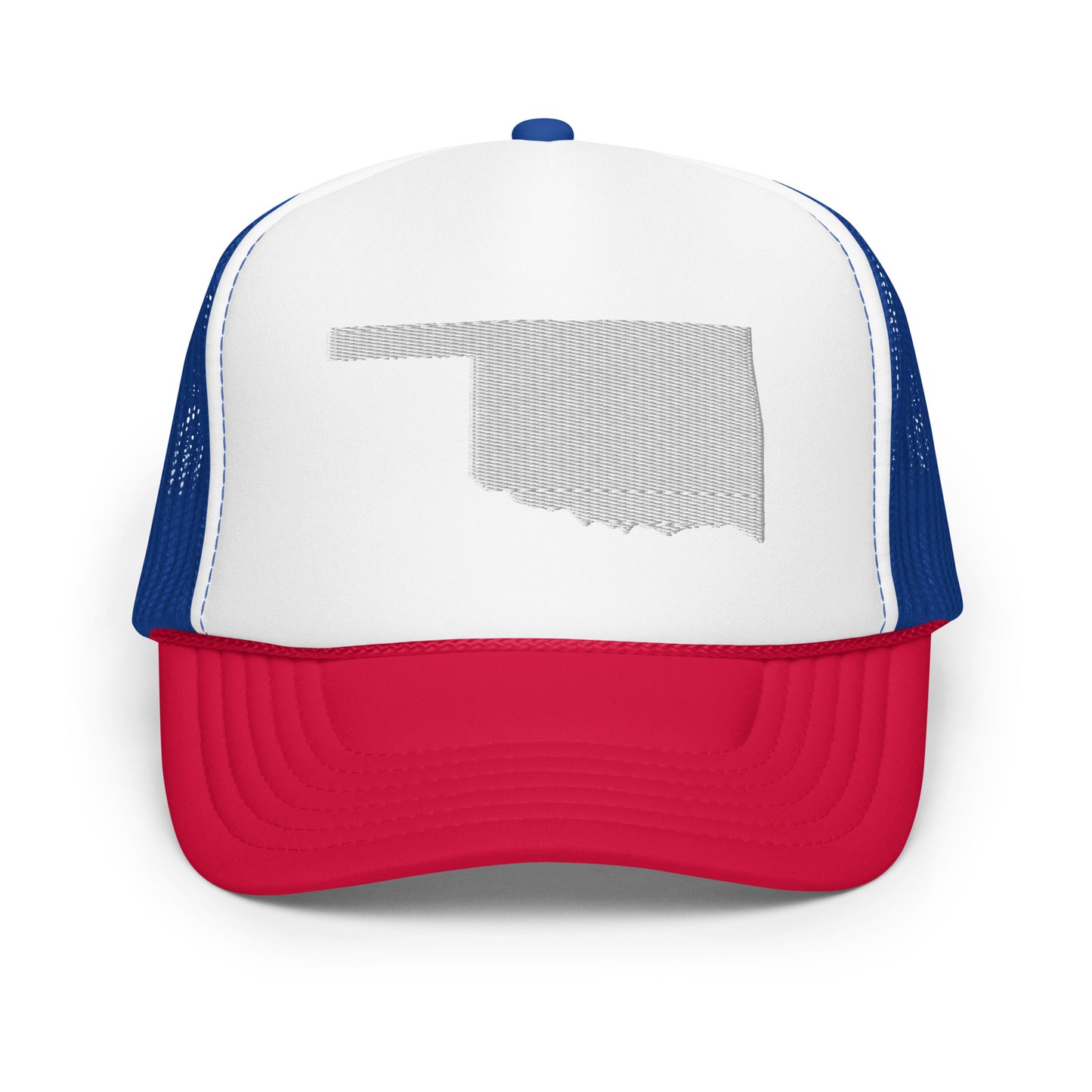 Oklahoma State Silhouette Foam 5 Panel A-Frame Snapback Trucker Hat