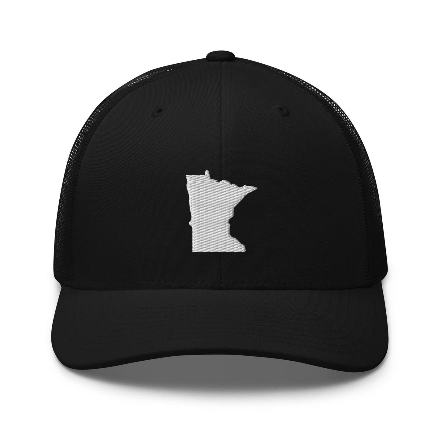 Minnesota State Silhouette Mid 6 Panel Snapback Trucker Hat