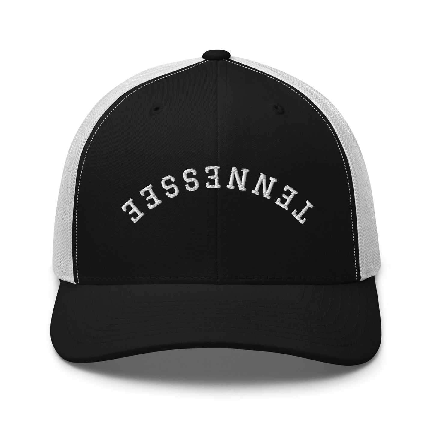 Tennessee Upside Down Arch Mid 6 Panel Snapback Trucker Hat