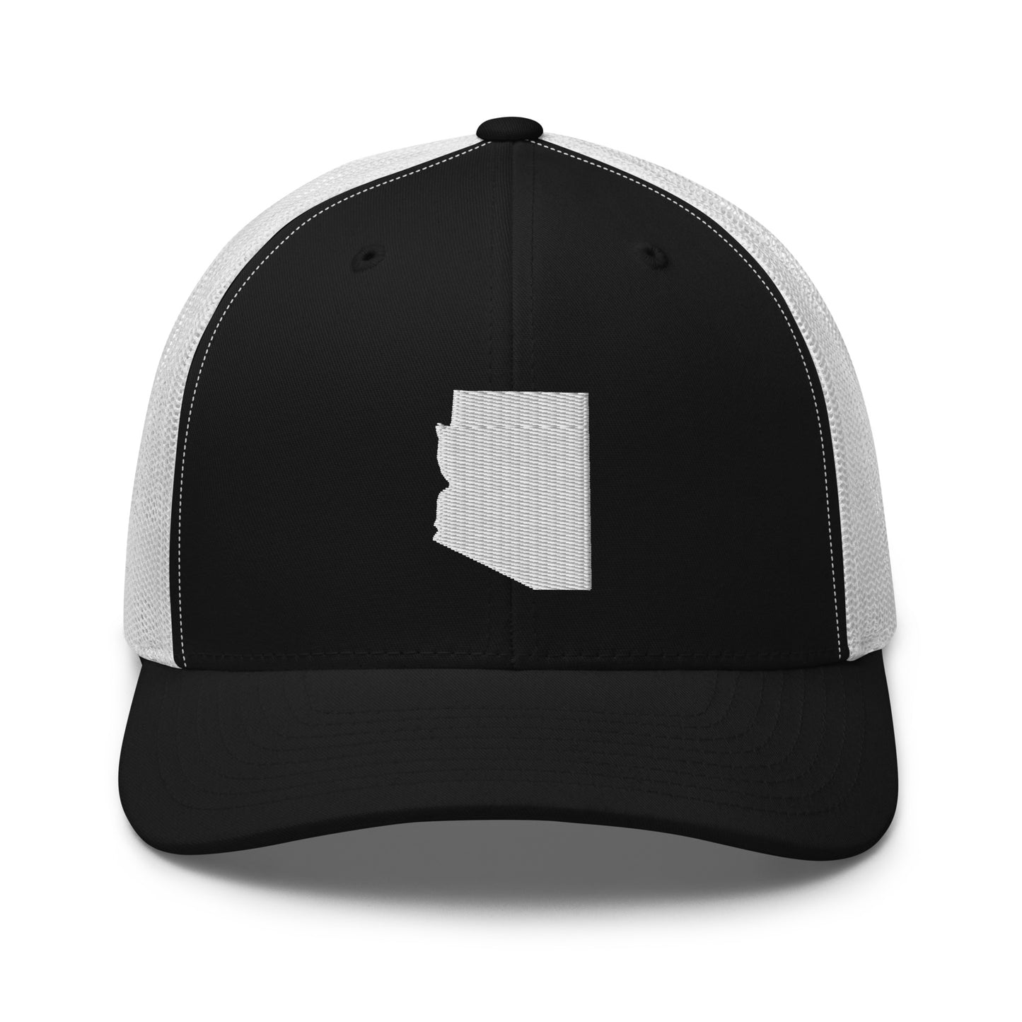 Arizona State Silhouette Mid 6 Panel Snapback Trucker Hat