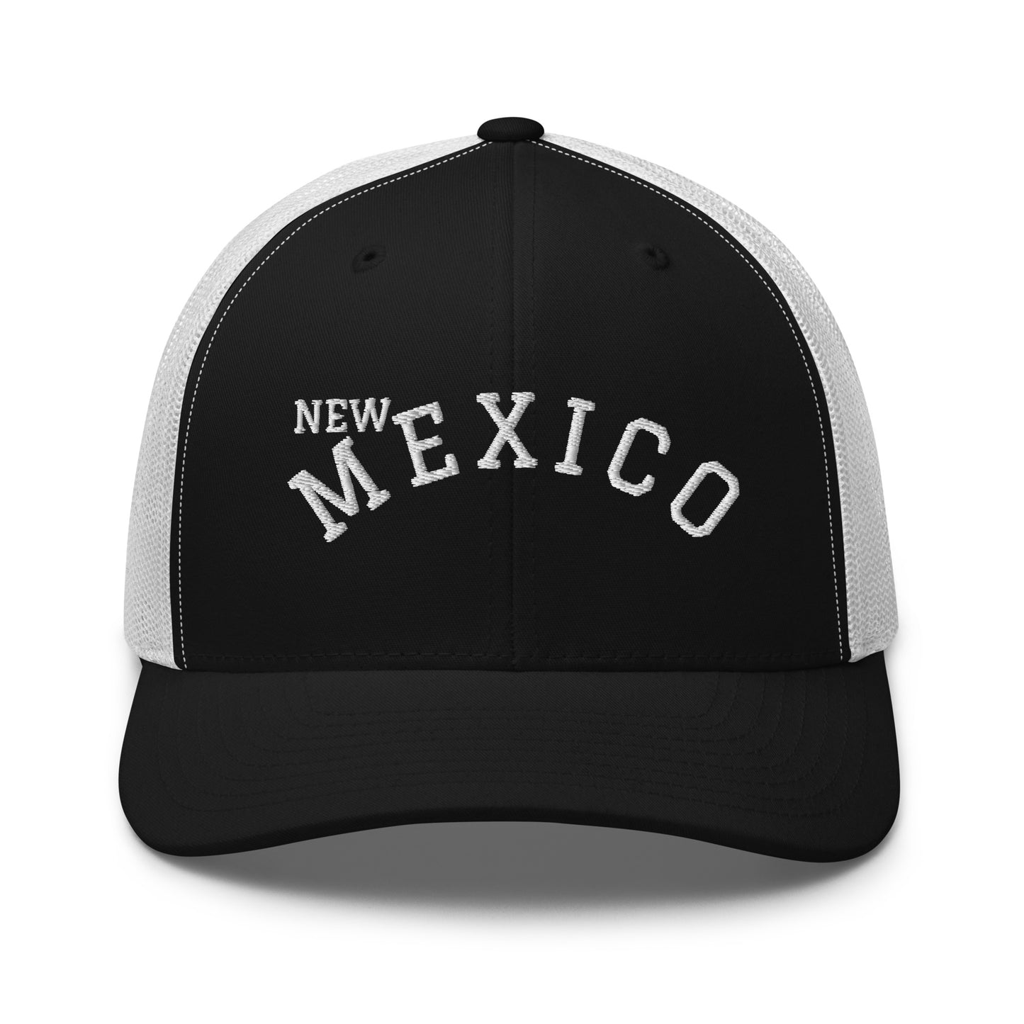 New Mexico Arch Mid 6 Panel Snapback Trucker Hat