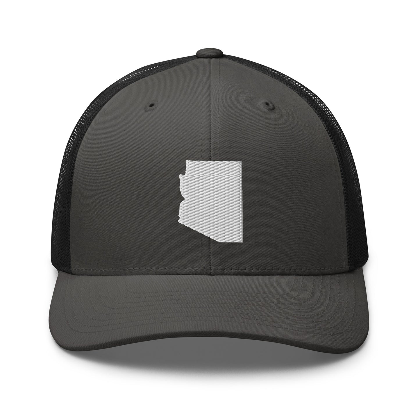 Arizona State Silhouette Mid 6 Panel Snapback Trucker Hat