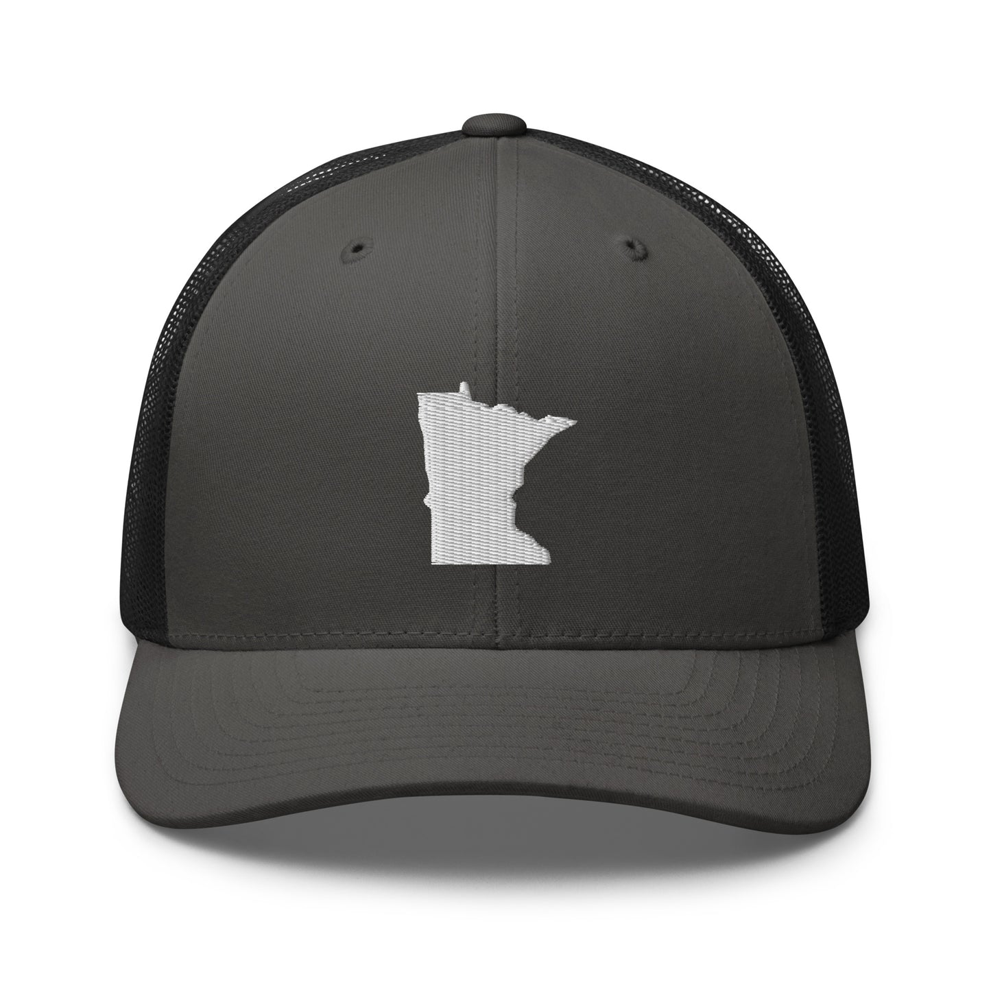 Minnesota State Silhouette Mid 6 Panel Snapback Trucker Hat