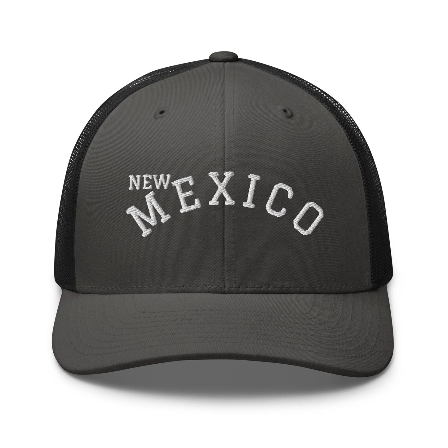 New Mexico Arch Mid 6 Panel Snapback Trucker Hat