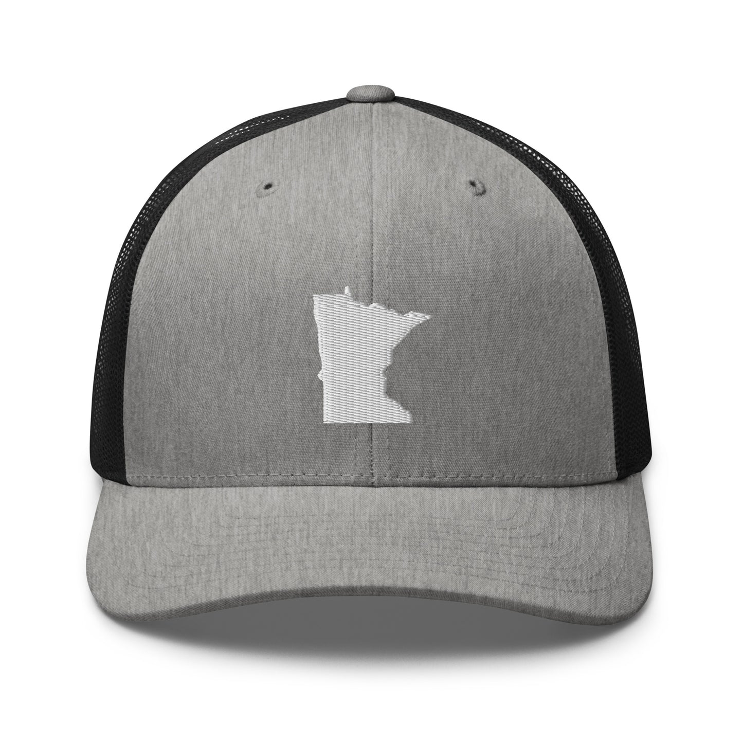 Minnesota State Silhouette Mid 6 Panel Snapback Trucker Hat