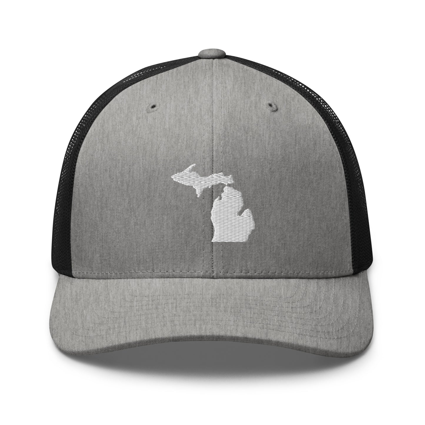 Michigan State Silhouette Mid 6 Panel Snapback Trucker Hat