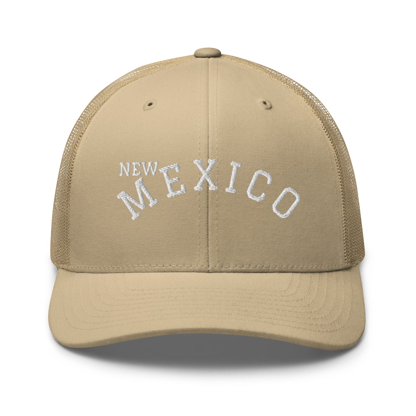 New Mexico Arch Mid 6 Panel Snapback Trucker Hat