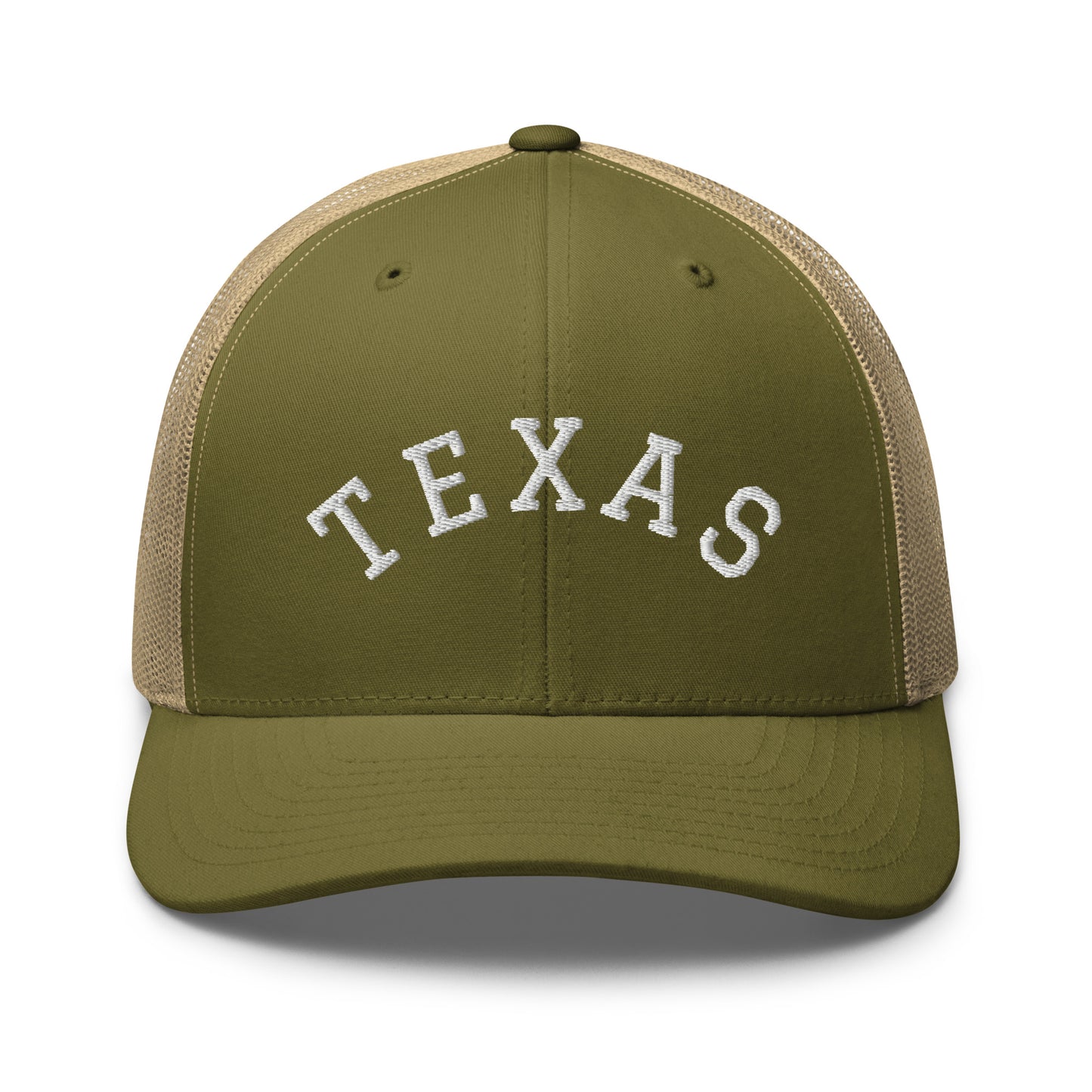 Texas Arch Mid 6 Panel Snapback Trucker Hat