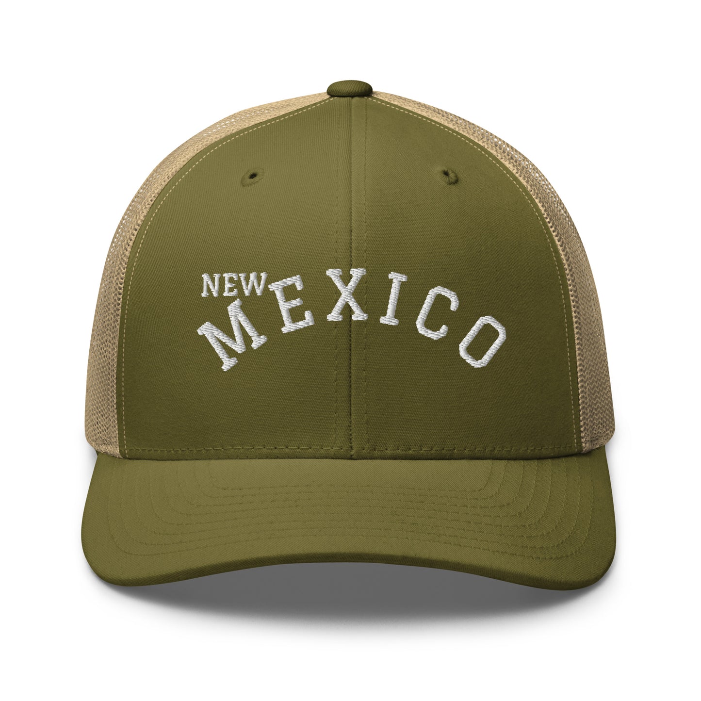 New Mexico Arch Mid 6 Panel Snapback Trucker Hat