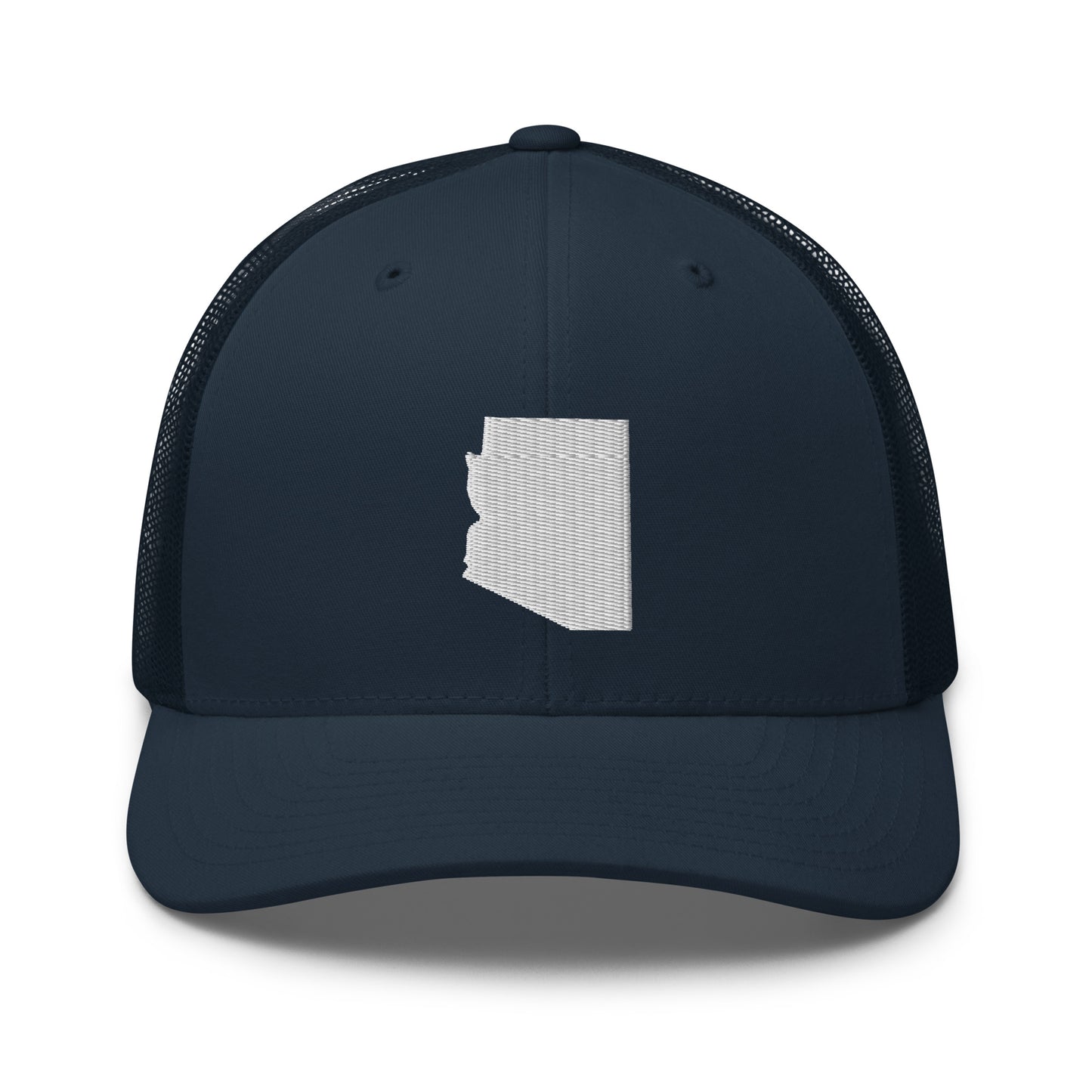 Arizona State Silhouette Mid 6 Panel Snapback Trucker Hat