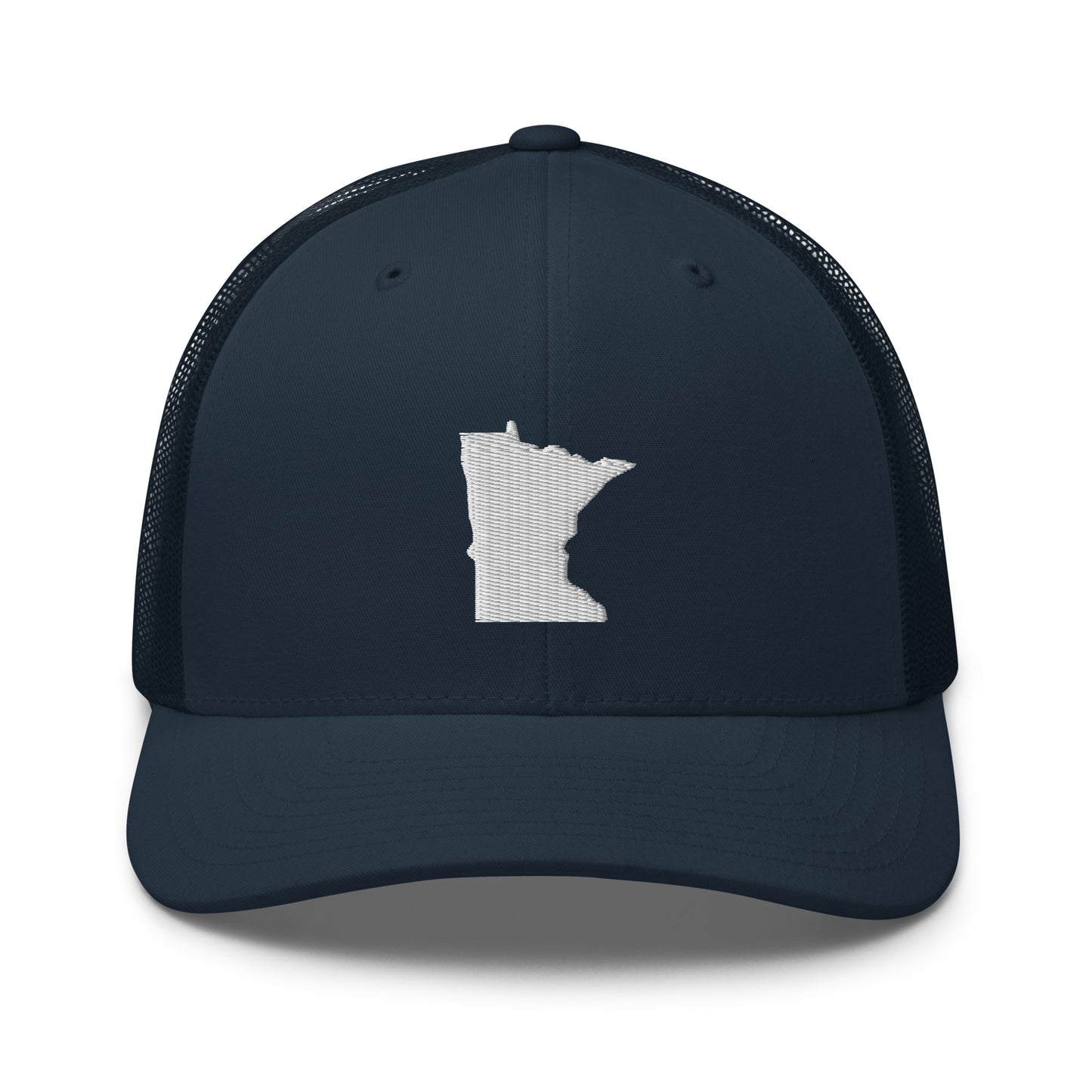 Minnesota State Silhouette Mid 6 Panel Snapback Trucker Hat