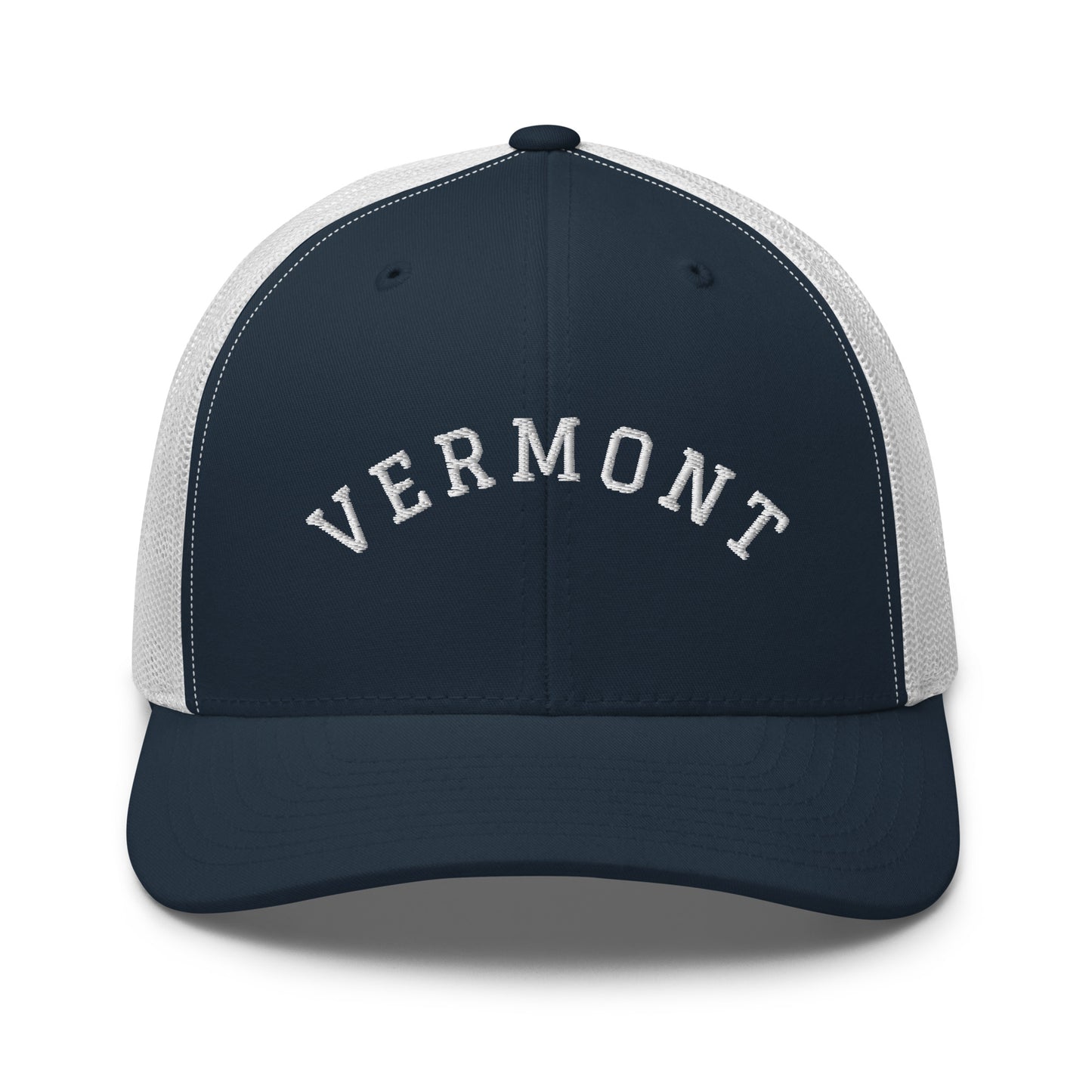 Vermont Arch Mid 6 Panel Snapback Trucker Hat