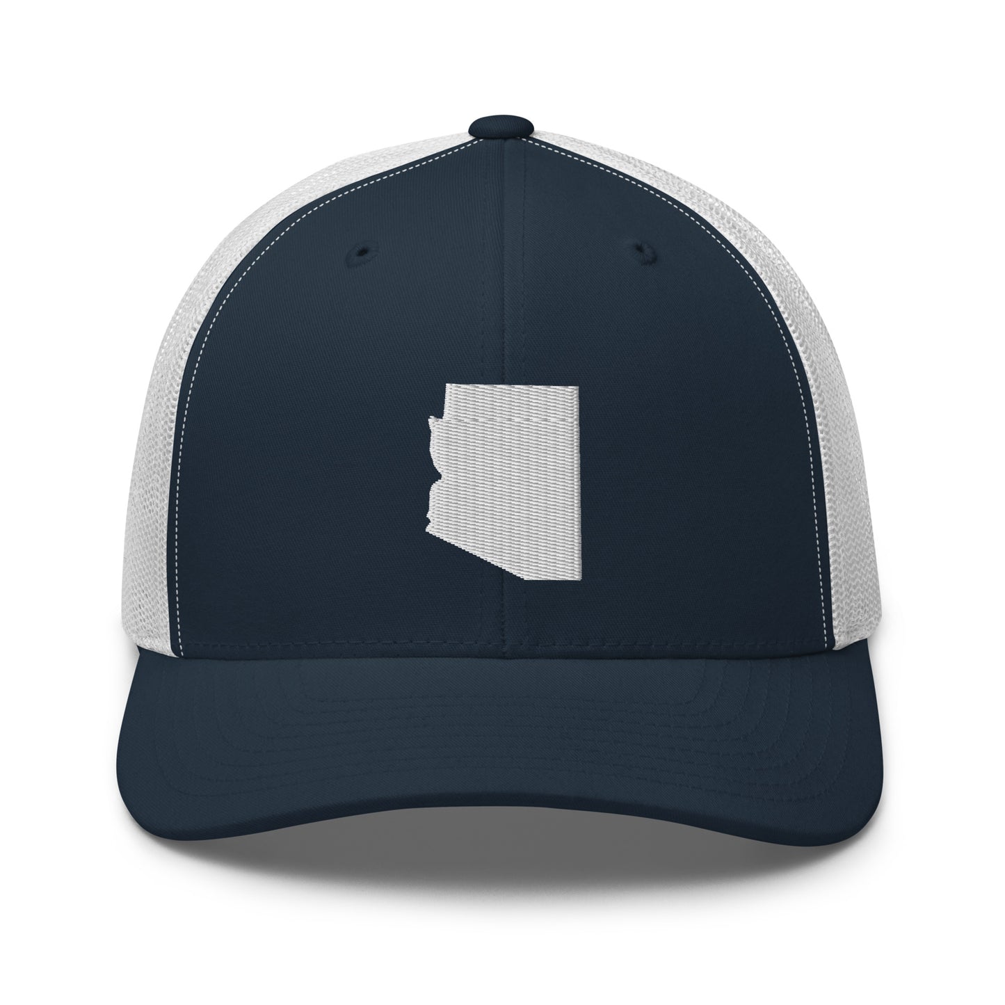 Arizona State Silhouette Mid 6 Panel Snapback Trucker Hat