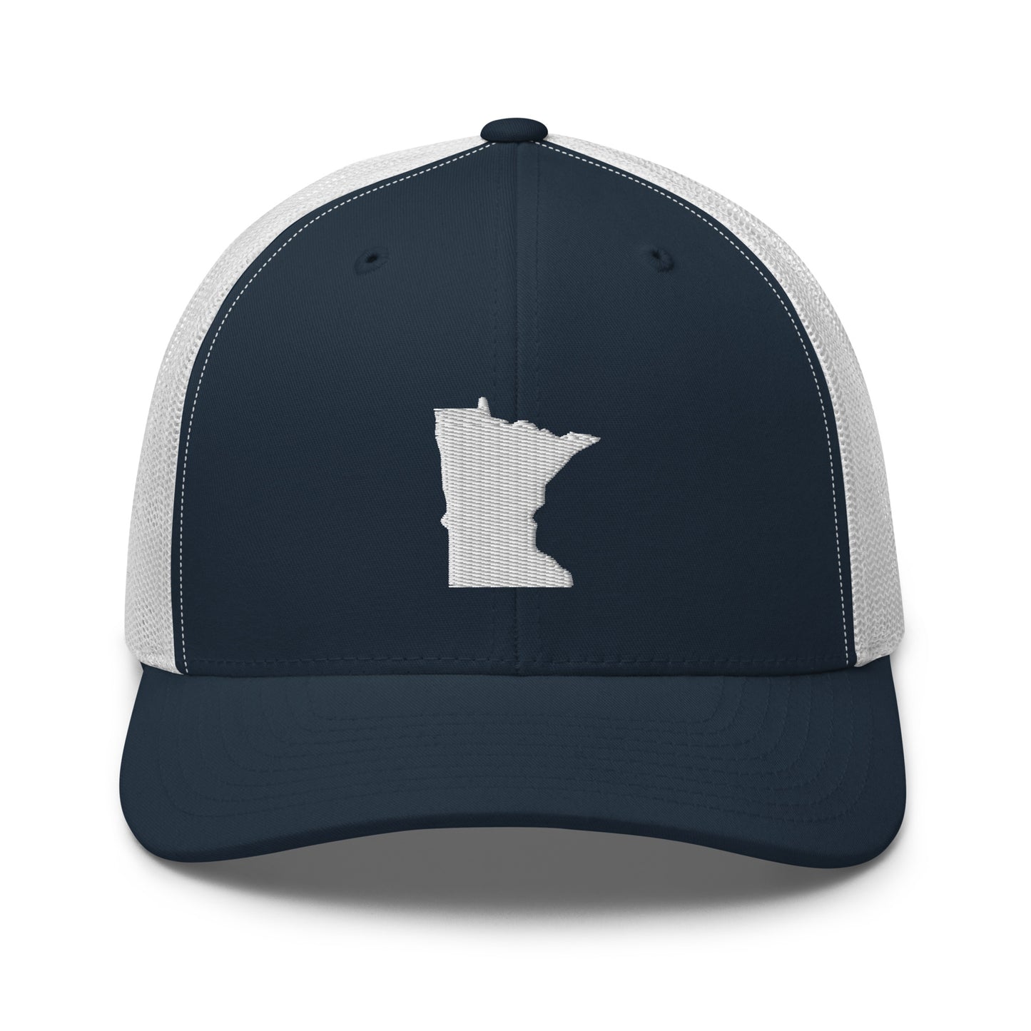 Minnesota State Silhouette Mid 6 Panel Snapback Trucker Hat