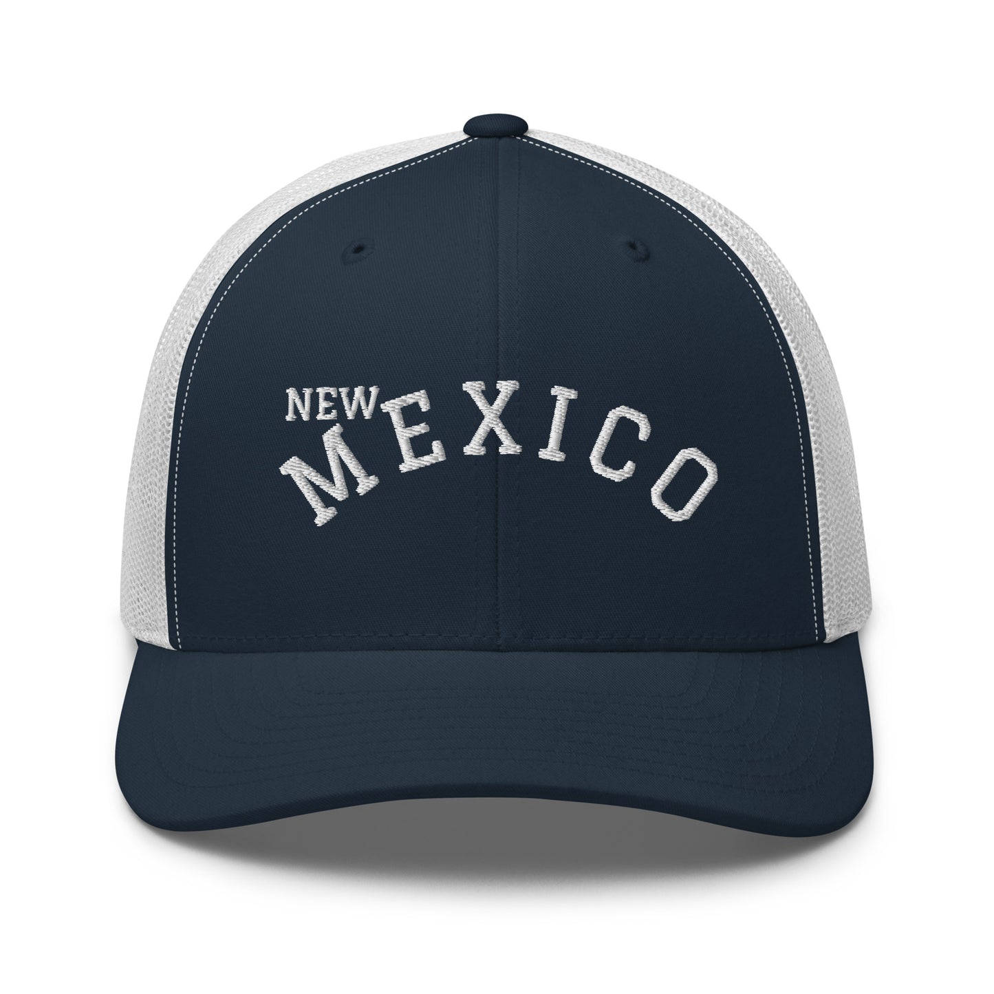 New Mexico Arch Mid 6 Panel Snapback Trucker Hat