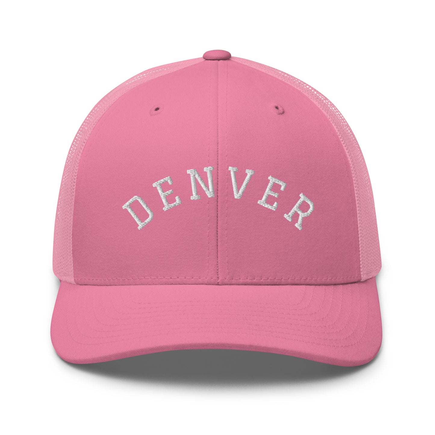 Denver Arch Mid 6 Panel Snapback Trucker Hat