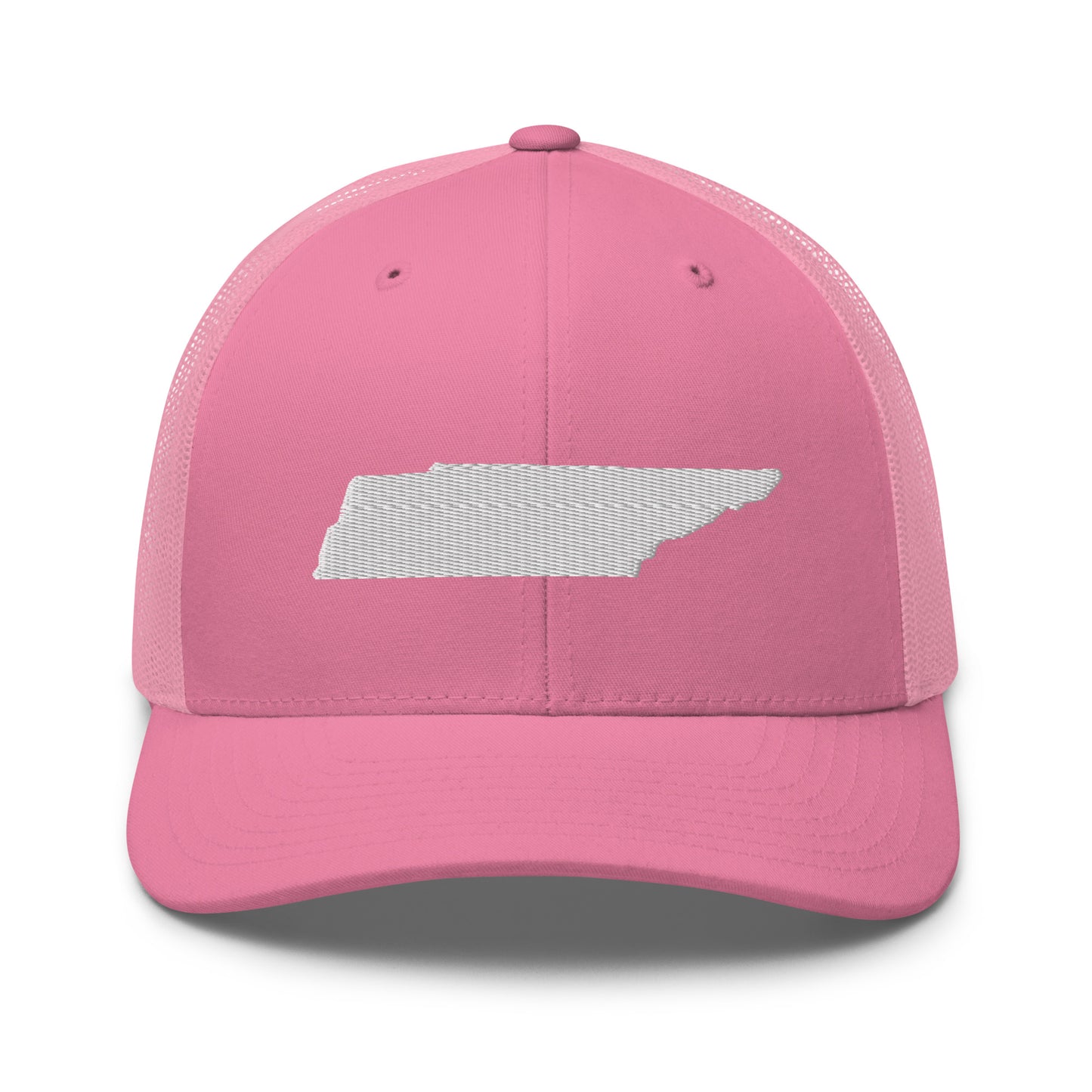 Tennessee State Silhouette Mid 6 Panel Snapback Trucker Hat