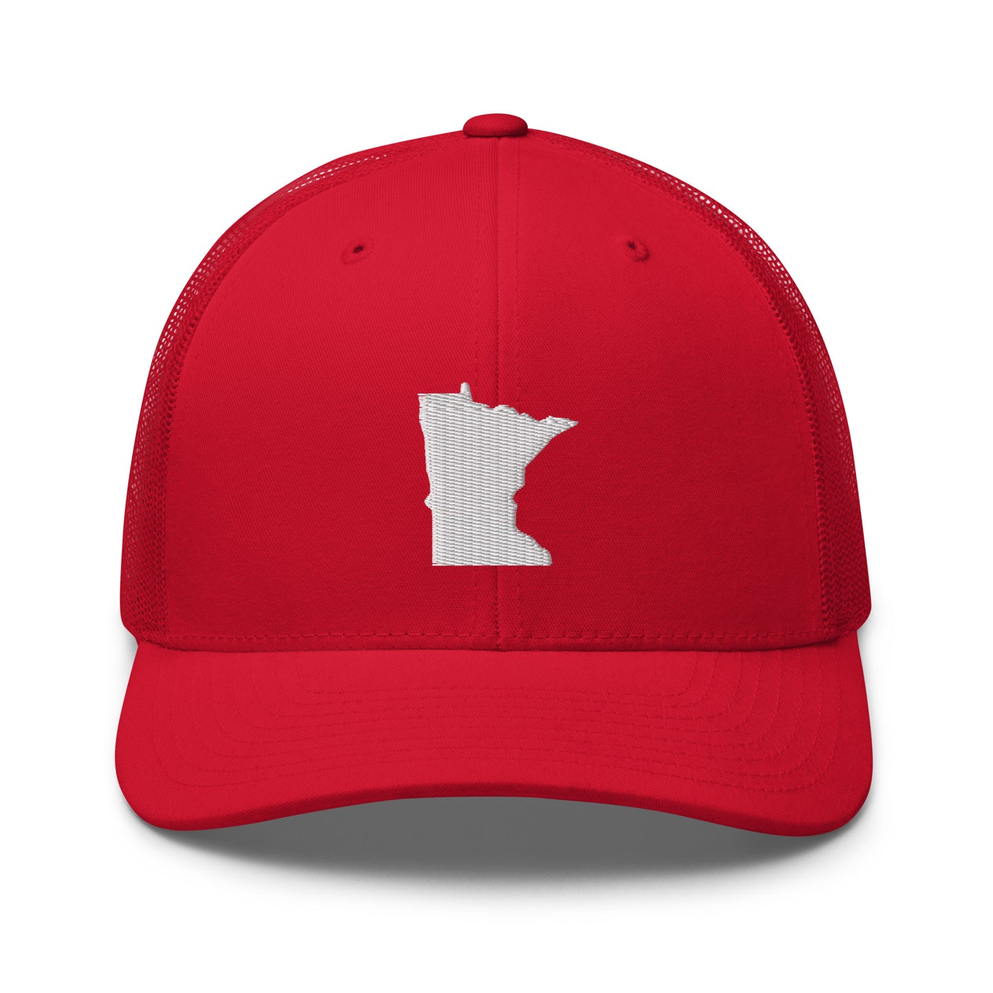 Minnesota State Silhouette Mid 6 Panel Snapback Trucker Hat