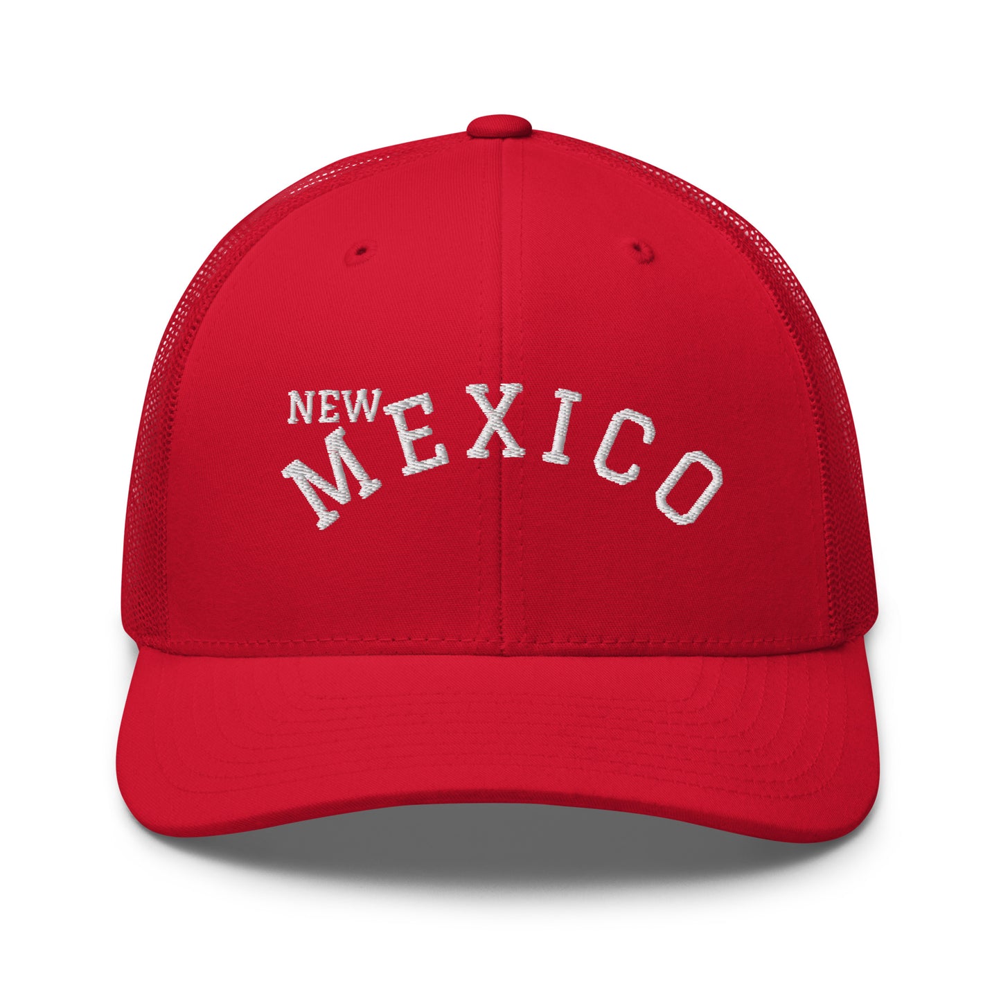 New Mexico Arch Mid 6 Panel Snapback Trucker Hat