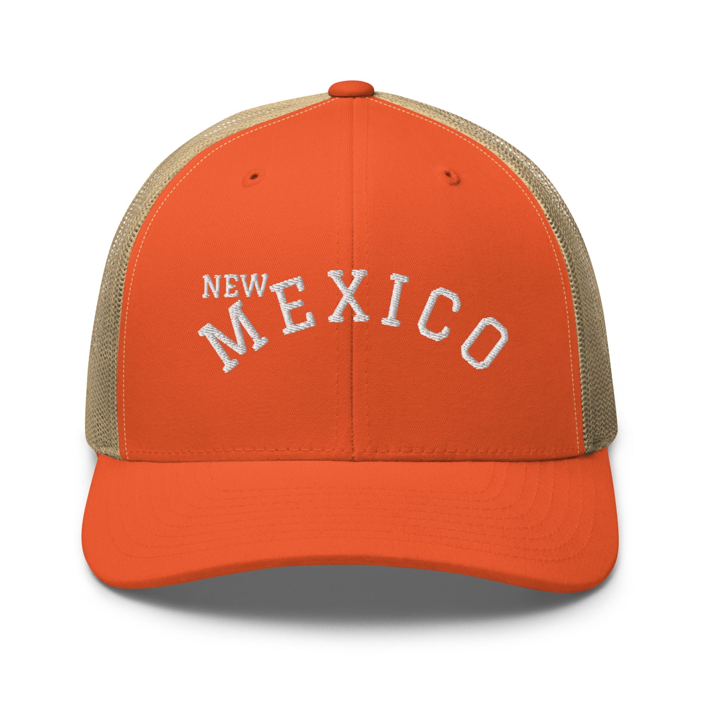 New Mexico Arch Mid 6 Panel Snapback Trucker Hat