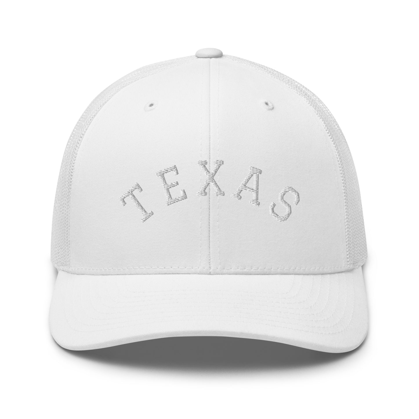 Texas Arch Mid 6 Panel Snapback Trucker Hat